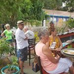 Chef David enjoying his paradise