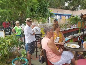 Chef David enjoying his paradise