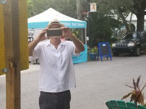 Chef David Taking pics of His web dev me